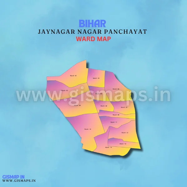 Jaynagar Nagar Panchayat Ward Map